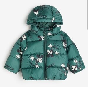 Patterned Puffer Jacket
